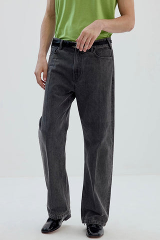 Simple Project Gray Cotton Jeans