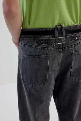 Simple Project Gray Cotton Jeans