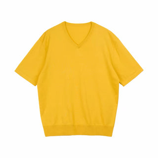 Simple Project Cashmere-Cotton Blend T-Shirt
