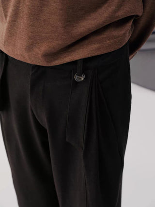 Sculpted Wool Trousers