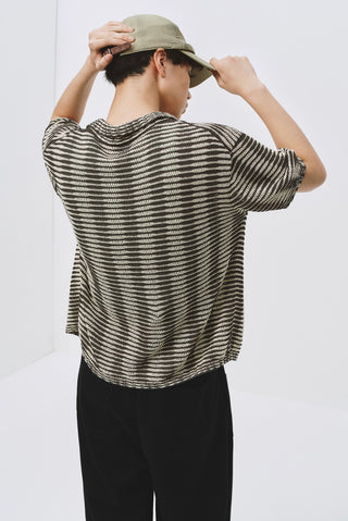 Simple Project Striped Cuban Shirt