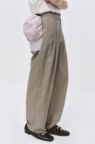 Simple Project Gurkha Trousers-Tea Brown