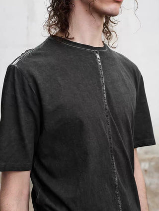 ILNya Draped Charcoal T-shirt