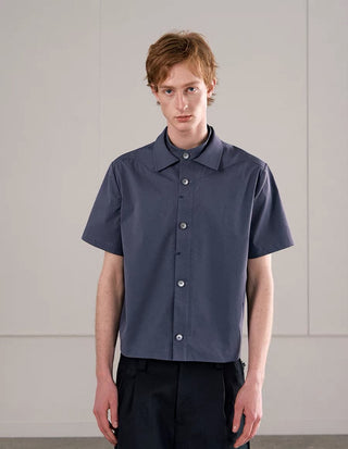 Conchoboe Double Shirt-Ocean Blue