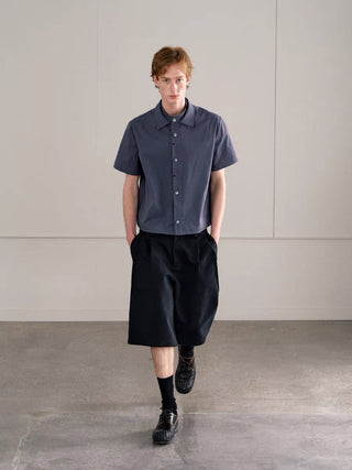 Conchoboe Double Shirt-Ocean Blue