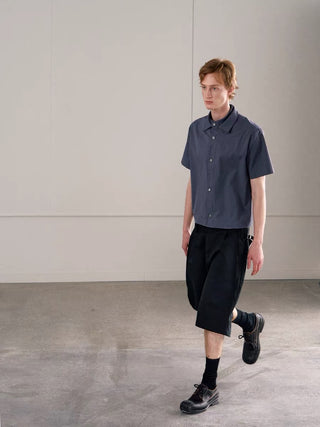Conchoboe Double Shirt-Ocean Blue