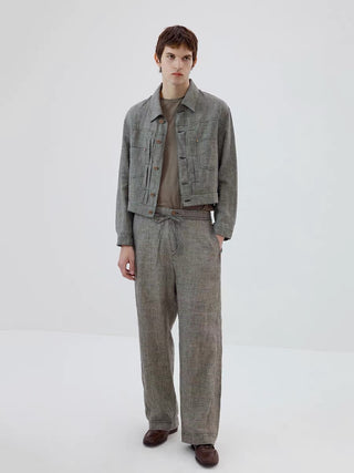Simple Project Type2 Linen Jacket
