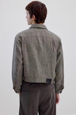 Simple Project Type2 Linen Jacket