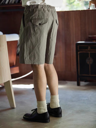 MIZUTOKI French Work Shorts-Moosewood