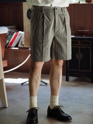 MIZUTOKI French Work Shorts-Moosewood
