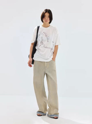 Simple Project Abstract Horse Silhouette Tee