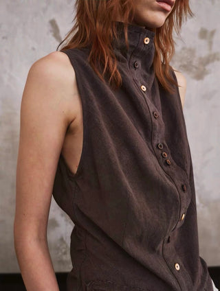 ILNya Matte Tailored Waistcoat