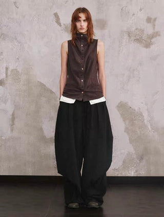 ILNya Matte Tailored Waistcoat