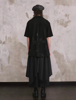 ILNya Fallen Blossom Print Shirt