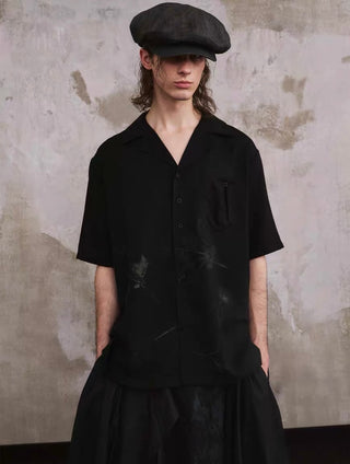 ILNya Fallen Blossom Print Shirt