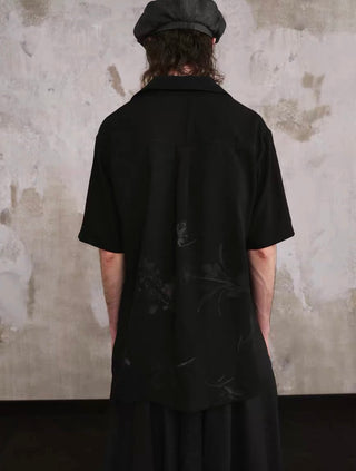 ILNya Fallen Blossom Print Shirt