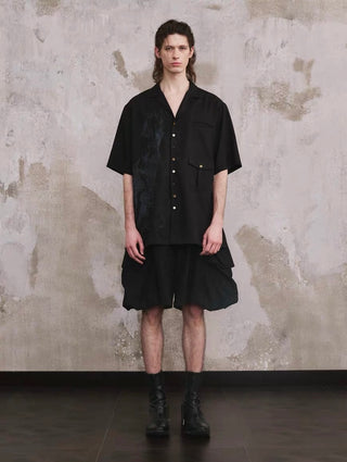 ILNya Pleated Shell Shorts