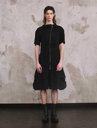 ILNya Pleated Shell Shorts