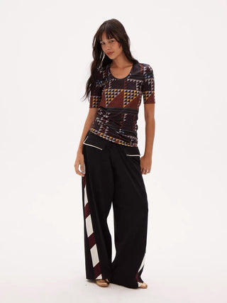 597c Slash Relaxed Pants