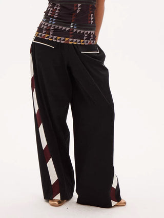 597c Slash Relaxed Pants