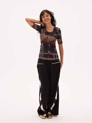 597c Slash Relaxed Pants