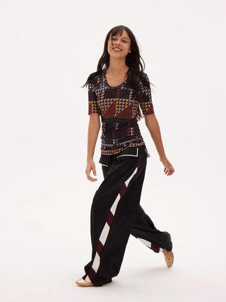 597c Slash Relaxed Pants