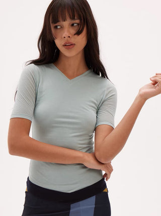 597c Contrast Hem T-Shirt