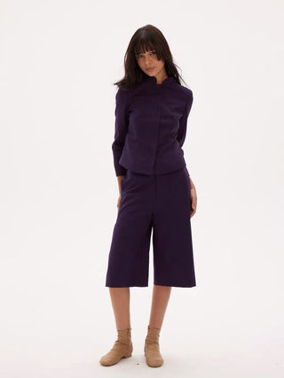 597c Cropped Fitted Shirt