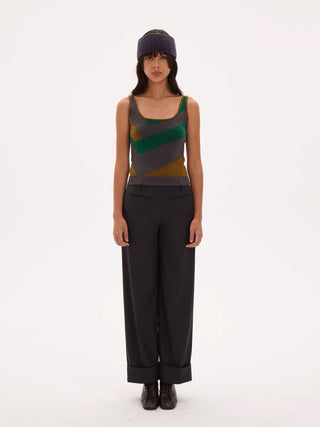 597c Ribbed knit Tank top