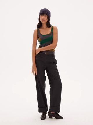 597c Ribbed knit Tank top