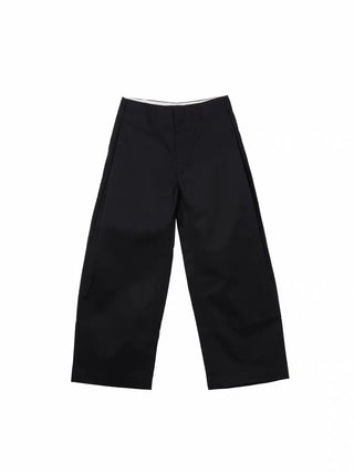 6CRAYON Rigid Coating Black Pants