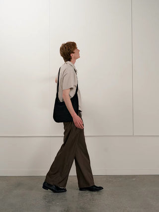 Conchoboe Shawl Shirt-Beige