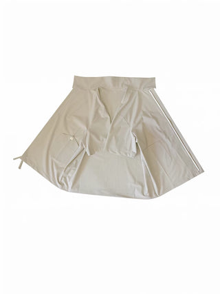 Conchoboe Shawl Shirt-Beige