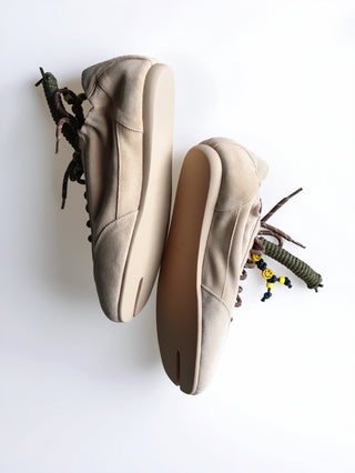 6CRAYON TABI Sneakers-Khaki Suede