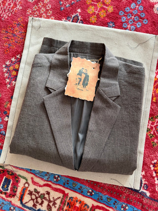 Conchoboe Naval Blazer-Brown