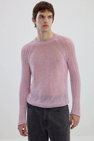 Simple Project Washi Knit Jumper-Mauve