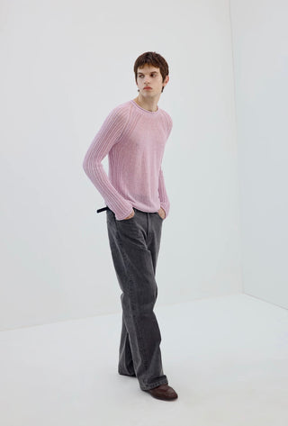 Simple Project Washi Knit Jumper-Mauve