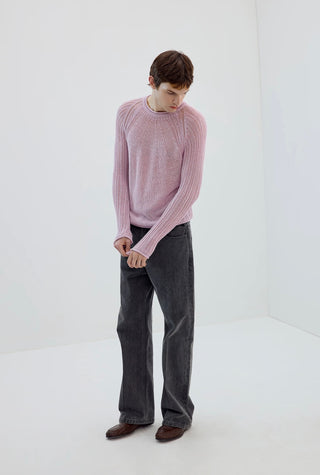 Simple Project Washi Knit Jumper-Mauve
