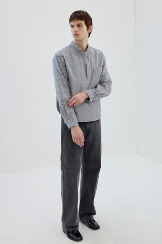 Simple Project Gray Cotton Jeans