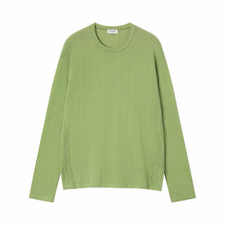 Simple Project Linen Crewneck Knit Top