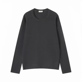 Simple Project Linen Crewneck Knit Top