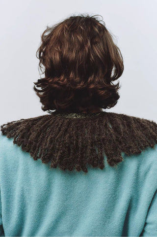 Simple Project Wool Fringe Scarf