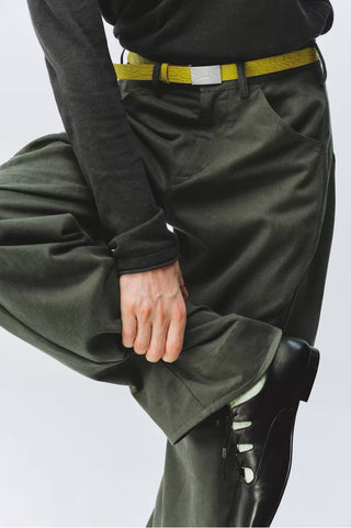 Simple Project Sand-Washed Engineered Trousers