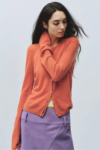 Simple Project Merino Wool Slim-Fit Cardigan