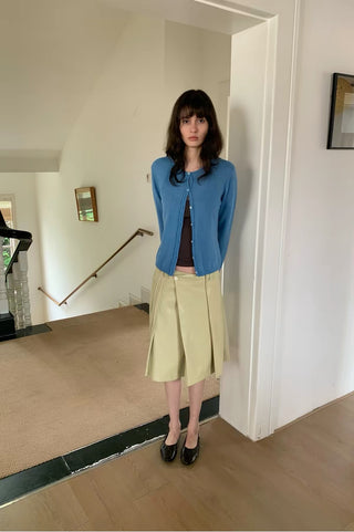 Simple Project Merino Wool Slim-Fit Cardigan