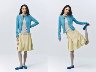 Simple Project Merino Wool Slim-Fit Cardigan