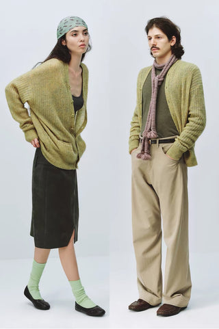 Simple Project Mohair Cardigan