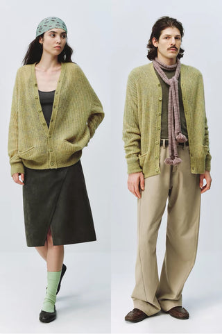 Simple Project Mohair Cardigan