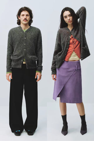 Simple Project Mohair Cardigan