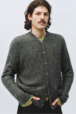 Simple Project Mohair Cardigan